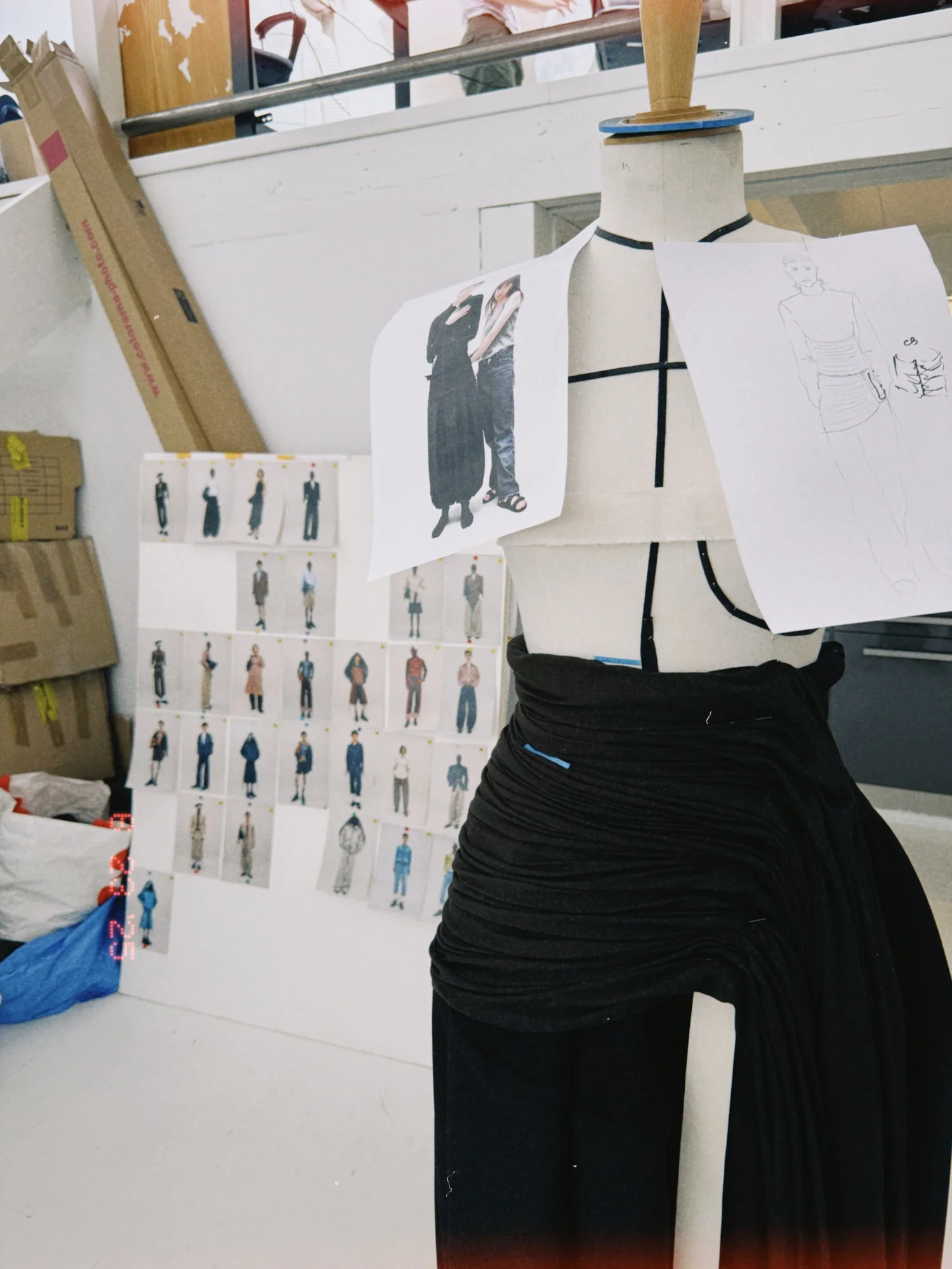 B. Studio Paris — fashion garment development process portfolio