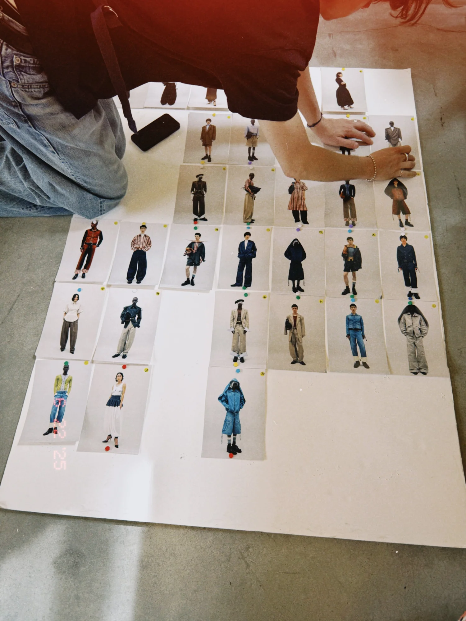 B. Studio Paris — womenswear show preparation back view portfolio